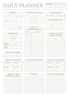 the daily planner is designed to help you plan for your next trip or work day