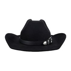 Add western-inspired flair to your wardrobe with the Jessica Simpson women's cowboy hat with oversized buckle band. The classic cowboy hat silhouette makes a statement with an oversized buckle band that encircles the base of the crown with eye-catching detail. Whether you're attending a country concert, exploring the great outdoors or simply going to a casual outing, this hat adds the perfect finishing touch to any outfit. One size fits most with an interior adjuster to get the perfect fit. Base Cowboy Hat Silhouette, Womens Cowboy Hat, Cowboy Hat Black, Hat Silhouette, Hats Cowboy, Classic Cowboy, Country Concerts, Country Concert, Cowboy Hat