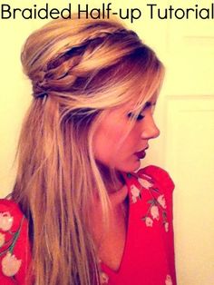 3 Lovely Half Up Hairstyles to Try - Hair Styles | Hair Color | Hair Cut Bohol, Holiday Hairstyles, Half Up Hair, Good Hair Day, Hair Envy, Pretty Hair, Cute Hair