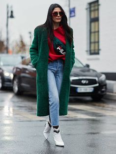 Rock Outfit, Winter Mode, Outfit Jeans, Belt Bags, Autumn Street Style