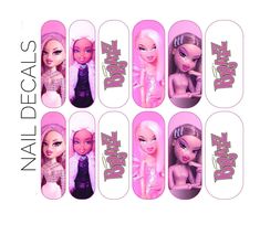 Pink Bratz, Blue Butterfly Wallpaper, Retro Nails, Karakter Disney