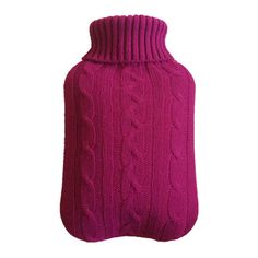 Product ​Description:Hot Water Bottle Cover with a Knitted DesignThis​ hot water bottle cover with a knitted design​ is‌ an essential addition to your‍ home⁤ health care needs. It serves as an effective, natural solution for‌ common discomforts like colds, stomachaches, and dysmenorrhea, alongside medication. The cover offers an‍ added⁤ layer​ of protective ⁤insulation, enhancing the ⁤utility of the hot compress bottle. This ⁣is particularly useful if intense usage has caused ⁢wear and tear on your bottle. Its unique design resembles a turtleneck sweater, giving it a charming, distinctive appearance that stands out ‌from conventional covers. The attractive design also allows you to carry it around easily, transforming it into a convenient ‌hand warmer for those ‌cold‌ days. Whether at home Knitted Hot Water Bottle, Winter Bed, Bed Warmer, Hot Water Bottles, Winter Treats, Water Bottle Bag, Hot Compress, Knitted Design, Water Bottle Covers