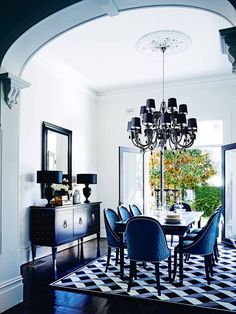 an image of a dining room setting on instagram