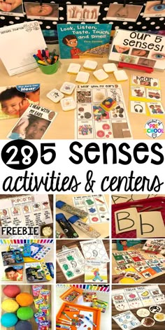 a collection of activities and printables for kids to do with the letter b