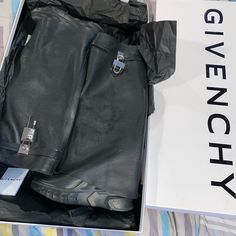 Black Shark Biker Tall Lock Boots Givinchy Shark Boots, Black Shark, Givenchy Shoes, Biker Boots, Moto Boots, Shoes Black, Black Shoes, Givenchy, Limited Time