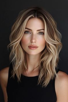 Bronde Haircolor With Fair Skin, Balayage Pale Skin, Blonde Balayage Shoulder Length, Light Brown To Blonde Ombre, Balayage Shoulder Length, Golden Bronde Balayage Honey, Balayage Honey Blonde, Dirty Blonde Balayage, Light Brown To Blonde