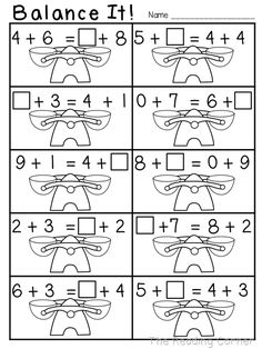 Slide1%255B8%255D.png (image) Think Addition To Subtract, Equal Sign, Grade 2 Math, Balancing Equations, Grade 1 Math, Math Number Sense, Math School, Math Time, Second Grade Math