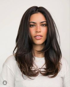 Membentuk Alis, Brown Hair Inspo, Layered Haircuts For Medium Hair