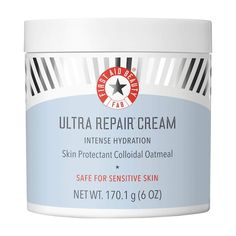 Ultra Repair® Cream Intense Hydration - First Aid Beauty | Sephora Ultra Repair Cream, Eucalyptus Globulus, First Aid Beauty, Best Moisturizer, Skin Repair, Repair Cream, Moisturizer For Dry Skin, Skin Care Moisturizer, Body Moisturizer