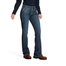 Stay comfortable even when the environment isn't. Designed to fit your body, the Ariat� Flame-Resistant Stretch DuraLight Ella Jeans for Ladies are the best FR jeans you'll ever wear! The intricate back pocket and hand-sanded details add style, while Ariat's durable 69% cotton/30% modacrylic/1% spandex denim gives you the lightweight protection you need! Machine wash. Imported. Manufacturer style #: 10026. 69% cotton/30% modacrylic/1% spandex denim;  Flame-resistant;  Back pocket with stitch det Best Fr, Work Pants Women, Work Jeans, Tractor Supply, Work Wear Women, Beautiful Clothes, Good Good Father, Country Girl, Cut Work