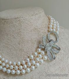 Luxury Multi-strand Pearl Necklace For Wedding, Elegant Multi-strand Jewelry For Anniversary, Elegant Multi-strand Wedding Jewelry, Elegant Multi-strand Wedding Necklace, Elegant Multi-strand Bridal Necklace For Wedding, Elegant Multi-strand Necklace With Pearl Pendant, Elegant Multi-strand Necklace For Anniversary, Elegant Multi-strand Pearl Drop Jewelry, Elegant Multi-strand Bridal Necklace