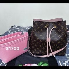 Used But Maybe Couple Of Times But Still Looks New,No Cracking Or Discoloration On The Leather And Metal Part. Louis Vuitton Bags, Louis Vuitton Bag, Pink Color, Bag Lady, Louis Vuitton, Shoulder Bag, Leather, Pink, Color