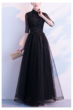 10% off now! special long black formal tulle evening dress with sheer sleeves online. Sheprom offers formal, party, casual & more style dresses to fit your special occasions. Black Sheer Evening Dress For Prom Season, Sheer Black Evening Dress For Prom, Black Sheer Evening Dress For Prom, Black Dress With Sheer Sleeves For Prom Season, Prom Evening Dress With Sheer Sleeves, Formal Evening Dress With Sheer Tulle Sleeves, Black Evening Dress With Sheer Sleeves For Party, Sheer Sleeves Evening Dress For Prom Season, Sheer Sleeves Floor-length Evening Dress For Banquet