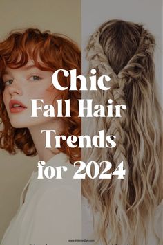 Old Money Fall, Bold Hair Color, Fall Hairstyles, Find Hairstyles, Trends For 2024, Elegant Hair, Texturizer On Natural Hair, Fresh Hair