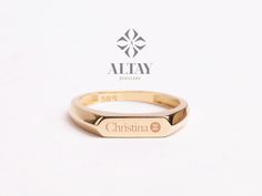 ABOUT PRODUCT This 14K Gold Name Ring is suitable gift for girlfriend, mom and her. You can even buy as a birthday gift for your friends or anniversary gifts, If you want to add a special note we can write for you and put to inside of package. We manufacture our jewelry pieces with carefully and after production we double checking in quality control department. Our main idea is keep our items for daily wearing especially for minimalist jewelry pieces. 14K Gold Name Ring, Personalized Name Ring, Gold Stackable Signet Ring For Gift, 14k Gold Signet Ring With Name For Gift, Elegant Signet Ring With Name For Gift, Elegant Name Signet Ring For Gift, Elegant Signet Ring With Name For Wedding, Mother's Day Engraved Name Ring Gift, Mother's Day Gift Engraved Name Ring, Yellow Gold Signet Ring With Name For Gift, Oval Stackable Engraved Ring For Gift