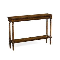 Medium Walnut Back Sofa Console, Walnut Console Table, Traditional Console Tables, Walnut Console, Farmhouse Console Table, Narrow Console Table, English Furniture, European Antiques, Traditional Living