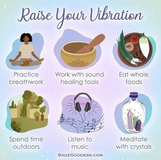 Ways To Raise Your Vibration, Vibrational Frequency, Raise Your Vibration, Energy Healing Spirituality, Manifesting Abundance, Energy Work, Sound Healing, Spirituality Energy, Psychic Abilities