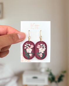 These earrings are handmade and may have slight imperfections. May Birth Month Flower, Flower Dark, Fake Bake, Birth Month Flower, Month Flowers, Birth Month Flowers, Birth Month, Lily Of The Valley, The Valley