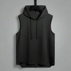 Level Up Your Workout Gear: Quick-Dry Sleeveless Hoodie Take your workouts to the next level with this functional and stylish sleeveless hoodie. Featuring a quick-dry polyester blend, it keeps you cool and dry during even the most intense activities. Performance-Ready: The quick-dry fabric wicks away moisture and dries fast, keeping you comfortable during exercise. Unrestricted Movement: The sleeveless design allows for full range of motion, perfect for any workout. Hooded Style: The attached ho Instagram Link, Sleeveless Hoodie, Active Hoodie, Mens Accessories Fashion, Bahrain, Range Of Motion, Workout Gear, British Indian, Grey Hoodie