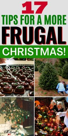 the cover of 17 tips for a more frugal christmas