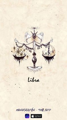 the libra symbol is depicted in this drawing