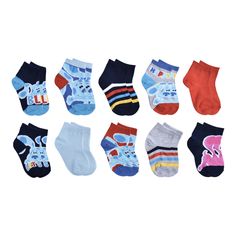 PRICES MAY VARY. VALUE - 10-Pack includes 10 pairs of assorted Blue's Clues quarter socks. COMFORTABLE FIT - These Blue's Clues socks are made up of 97% Polyester and 3% Spandex material and are lightweight and soft. SIZING - Ranges in size 2T-4T CARE - Machine wash in cold water Cute Blue Socks For Playtime, Multicolor Cotton Socks For Playtime, Quarter Socks, Blue's Clues, Blue’s Clues, Baby Boy Accessories, Blues Clues, Baby & Toddler Clothing, Clue