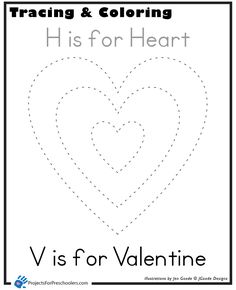 a valentine's day activity for kids to color