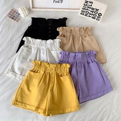 Trendy Short Bottoms For School, Spring School Bottoms In Short Style, Spring Season School Bottoms In Short Style, Trendy High-waist School Bottoms, Trendy High-waist Bottoms For School, Trendy High Waist Bottoms For School, Trendy High Waist School Bottoms, Trendy School Bottoms For Spring, Short Length Spring School Bottoms