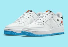 WELCOME TO kev11730 WHERE CUSTOMER SATISFACTION IS OUR MAIN GOAL. Up for grabs is ONE pair brand new in Original box NIKE AIR FORCE 1 GS. These Sneakers are 100% AUTHENTIC GUARANTEED (they come from my friends Authorized Sport Store.   STYLE : DM8088 100 Main colors: WHITE / MULTI-COLOR-WOLF GREY                         Youth size: 4Y - 7Y Shipping is Calculated standard(DOUBLE BOXED) eBay will email you yo Blue Low-top Nike Air Max For Streetwear, Nike Air Force 1 Sports Shoes With Air Cushioning, Nike Air Force 1 With Air Cushioning For Sports, Nike Air Force 1 With Air Cushioning Sporty, Nike Air Force 1 Sporty Shoes With Air Cushioning, Nike Air Force 1 Casual Streetwear With Air Cushioning, Nike Air Force 1 Low-top Casual With Air Cushioning, Casual Nike Air Force 1 With Air Cushioning, Nike Air Force 1 White