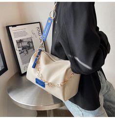 Material: PU
Texture: Soft
Closed: Zipper
Size: 9.8"L x 5.1"W x 6.3"H in; It is enough to hold daily stuffs including cell phones, sunglasses, wallet, key etc.
Baldric: Adjustable shoulder strap Trendy White Phone Bag With Zipper Closure, Trendy White Phone Bag With Zipper, نظارات شمسية, Cross Body Bags, Bags Tote, Klein Blue, Women's Handbags, Black Cross Body Bag, Height And Weight