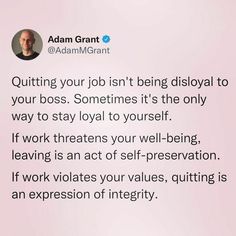 an ad with the caption for adam grant's interview on instagramting