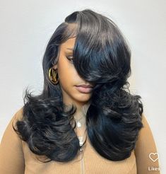 Side Part Quick Weave, Bombshell Curls, Natural Sew In, Quick Weaves, U Part Wigs, Women's Wigs, Body Wave Hair, Bad Hair Day