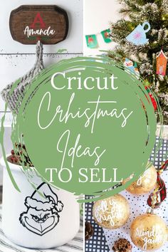 Cricut Christma Ideas to Sell