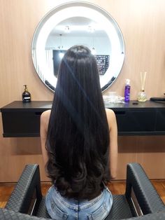 Haircuts For Long Hair With Layers, Long Shiny Hair, Long Silky Hair, Long Hair Pictures, Really Long Hair, Lustrous Hair, Long Dark Hair, Hair Up Styles, Haircuts Straight Hair