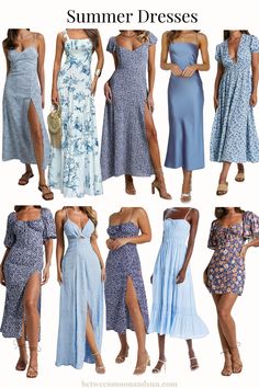 The ultimate guide to stunning Summer dresses: long and flowy maxi dresses, cute midi dresses, hot mini dresses - find your perfect sundress for any occasion. Casual dresses for a walk on the beach, classy and chic dresses for strolling through a coastal town, and vibrant and hot dresses for a night out. Refresh your wardrobe and look your best on your vacation! #SummerDresses #VacationOutfits #Sundress #LongSummerDress #ShortSummerDress #SummerDress2024 #MaxiDress #WhiteSummerDress Summer Dresses Inspiration, Midi Sundress Outfit, Sundress Outfit Inspiration, Summer Birthday Dresses Women, Styling Sundresses, Short Dress Summer Outfits, Elegant A-line Beach Sundress, Beach A-line Sundress, Flowy A-line Sundress For Vacation