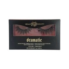 KVD Beauty Kat Von D Go Big or Go Home Vegan Dramatic False Lashes & Glue Black | eBay Big False Lashes, Kvd Makeup, Lashes Glue, Kvd Beauty, Eyelashes Extensions, Pretty Lashes, Go Big Or Go Home, Kat Von D Makeup, Strip Eyelashes