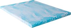 Experience a cooler, more comfortable sleep. | AeroFusion Memory Foam 4" Twin Mattress Topper in Blue | by Value City Furniture Queen Mattress Topper, 4 King, Twin Xl Mattress, California King Mattress, Full Mattress, Twin Mattress Size, American Signature Furniture, Queen Mattress Size, Value City Furniture