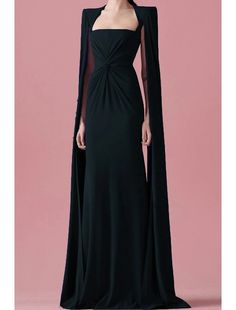 A-Line Evening Gown Elegant Cape Dress Formal Wedding Guest Sweep / Br – BL Dress Dress Formal Wedding Guest, Elegant Cape, Gown Elegant, Formal Wedding Guests, Pink Evening Dress, Evening Gowns Elegant, Evening Dresses Cocktail, Neck Stretches, Cape Dress