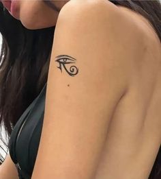 Egyptian tattoo eye of horus eyeliner Egyptian tattoos Egyptian symbols hieroglyphics Eye Of Ra Tattoo Men, Feminine Divine Tattoo, Eye Of Rah Tattoo, Eyes Of Horus Tattoo, Egypt Eye Tattoo, Esoteric Tattoo Spiritual, Woman Symbol Tattoo, Divine Feminine Tattoo Symbols, Middle Eastern Tattoo