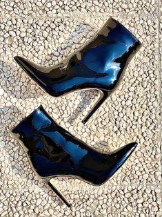 Pointed Toe Ankle Boots, Old Money Style, High Heel Boots Ankle, Leather High Heels, High Heel Boots, Cute Shoes, High Heel, Patent Leather