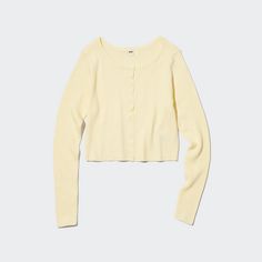 UV Protection Crew Neck Cropped Cardigan | UNIQLO US Cotton Ribbed Cardigan, Solid Cotton Ribbed Cardigan, Ribbed Cotton Cardigan, Spring Cotton Ribbed Outerwear, Spring Ribbed Cotton Outerwear, Ribbed Fitted Cotton Outerwear, Cardigan Uniqlo, Black Cashmere Cardigan, Lilac Cardigan