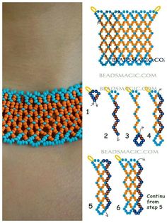 instructions to make beaded bracelets for beginners