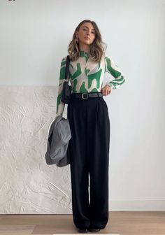 Classy Casual Outfits Colorful, Business Outfits Colorful, Outfits For Creatives, Skater Office Outfit, Fun Buissnes Casual Outfits Woman, Spunky Business Casual, Hip Office Outfits, Non Boring Work Outfits, Styling Blazers Women Work Outfits