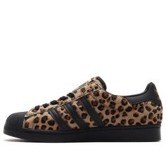 adidas atmos x Superstar 'Cheetah' Leopard Print Sneakers/Shoes Cheetah Print Shoes, Leopard Print Sneakers, Shoe Wishlist, Sneakers Adidas, Hype Shoes, Shoe Inspo, Print Sneakers, Swag Shoes, Low Top Sneakers