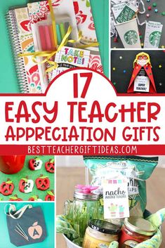 teacher appreciation gifts that are easy to make