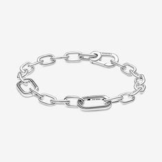 Pandora Me, Pandora Essence, Charms Pandora, Silver Link Chain, Silver Link Bracelet, Bracelet Pandora, Link Chain Bracelet, Mesh Bracelet, Small Charms