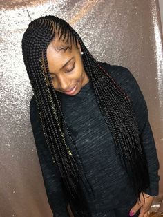 Braids Fulani, Ghana Weaving, Cornrow Braids, African Hair Braiding Styles, Long Box Braids, Braids Hairstyles Pictures, Pelo Afro, Box Braids Styling