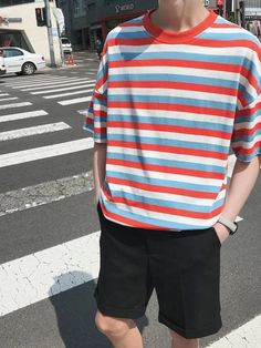 Wiaofellas - Hip Hop Striped T-shirt Men High Street Cec Harajuk Trend Short-sleeved Shirt Women Oversize Hong Kong Style Streetwear Size Suggest : Size S: weight 35kg-40kg, height 145-150cmSize M: weight 40kg-50kg, height 155-165cmSize L: weight 50kg-57.5kg, height 165-175cmSize XL: weight 57.5kg-65kg, height 170-175cmSize 2XL: weight 65kg-70kg, height 175-180cm Red Half Sleeve Summer T-shirt, Casual Multicolor Short Sleeve T-shirt, Multicolor Half Sleeve T-shirt For Summer, Casual White Half Sleeve T-shirt, Multicolor Relaxed Fit Half Sleeve Top, White Half Sleeve Casual T-shirt, Multicolor Half Sleeve Relaxed Fit Top, Striped Cotton Half Sleeve Tops, Casual Striped Crew Neck Top