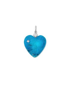 Cute, colorful, with a little added sparkle, the Angie Carved Heart Charm features a hand carved stone in the world’s most iconic symbol of love. Add this lovely little accent to your favorite necklace or bracelet for a personal touch you’ll love. Silver Kendra Scott, Pink Dye, Hand Carved Stone, Carved Heart, Gold Vermeil Jewelry, Carved Stone, Vermeil Jewelry, Genuine Turquoise, Stone Carving