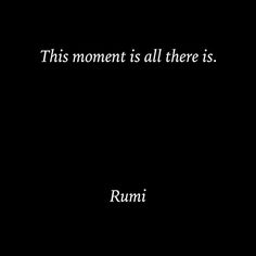 the words rumi are written in white on a black background